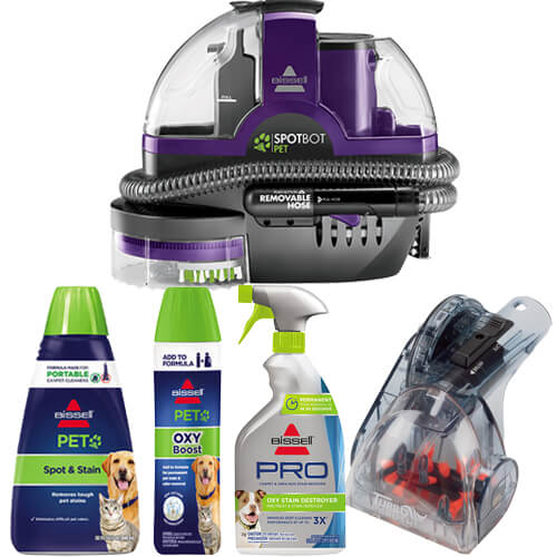SpotBot® Pet Portable Cleaner Bundle B0124 BISSELL